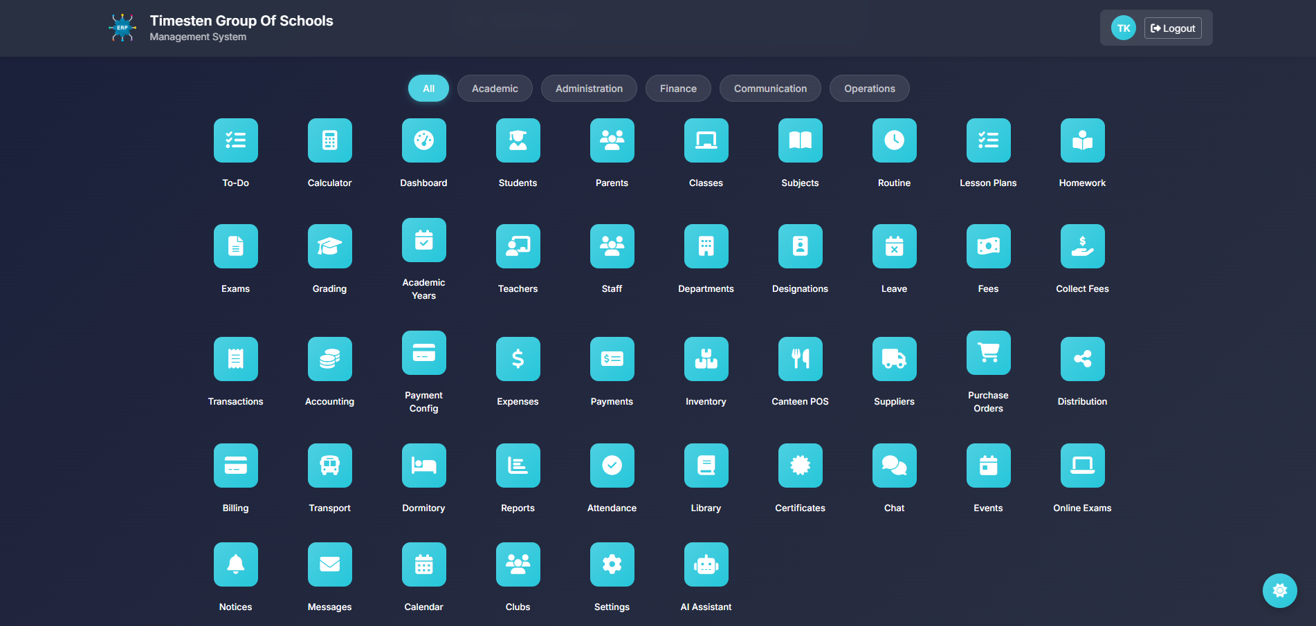 Clasyo – School Management System (ERP)